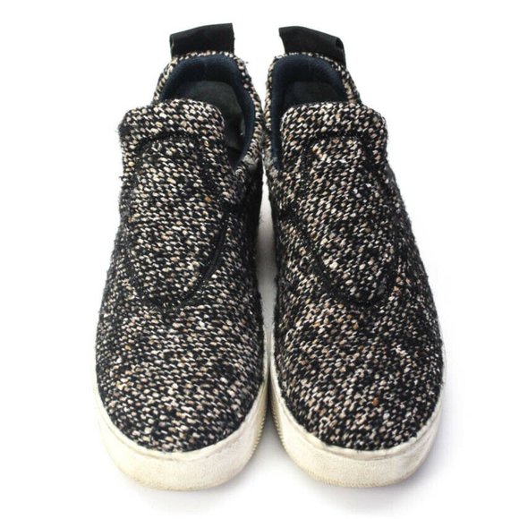 CELINE Skake Sneakers Tweed Platform Slip Ons38 - Picture 5 of 14